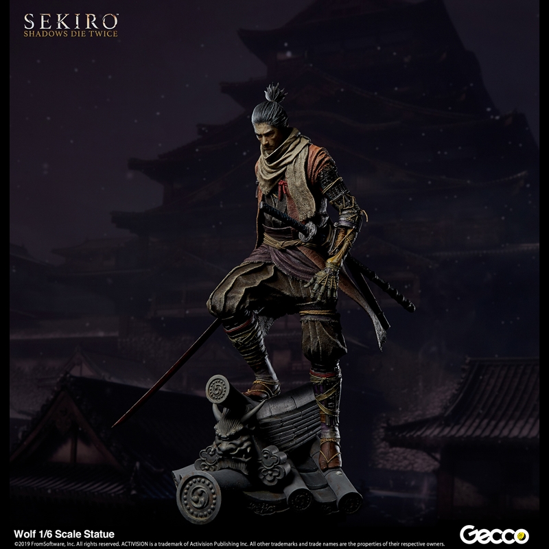 SEKIRO: SHADOWS DIE TWICE, Wolf 1/6 Scale Statue